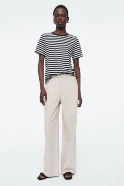 Damen COS T-Shirts | Oberteile*ALLTAGS-T-SHIRT MIT NORMALER PASSFORM