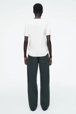 Damen COS T-Shirts | Oberteile*ALLTAGS-T-SHIRT MIT NORMALER PASSFORM