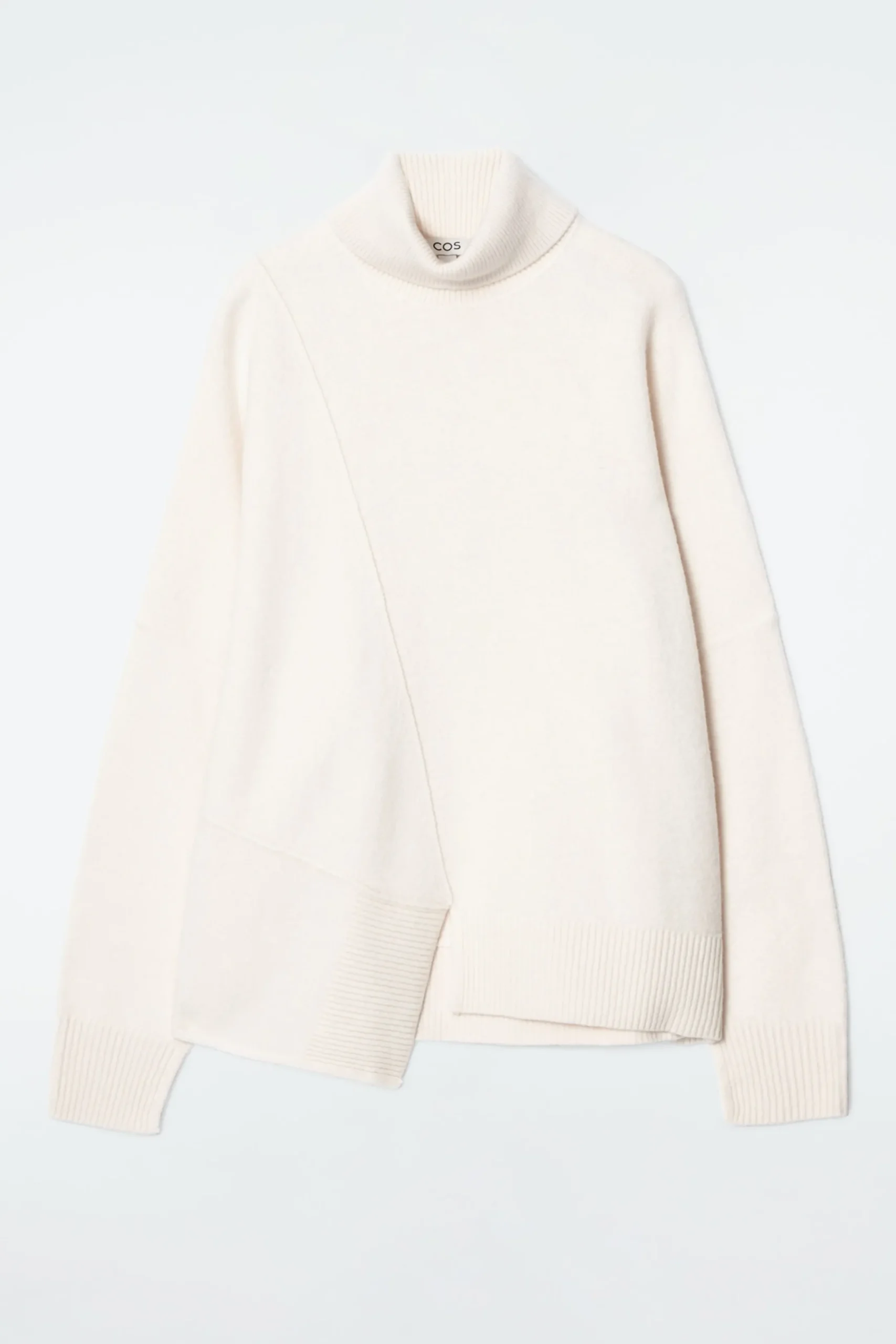 Damen COS Strickmode*ASYMMETRISCHER PULLOVER AUS MERINOWOLLE