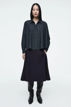 Damen COS Hemden & Blusen | Oberteile*AUSGESTELLTES JEANSHEMD MIT NORMALER PASSFORM