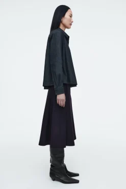 Damen COS Hemden & Blusen | Oberteile*AUSGESTELLTES JEANSHEMD MIT NORMALER PASSFORM