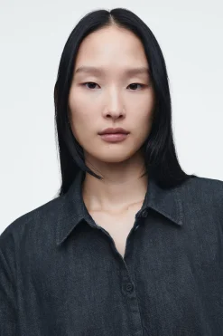 Damen COS Hemden & Blusen | Oberteile*AUSGESTELLTES JEANSHEMD MIT NORMALER PASSFORM