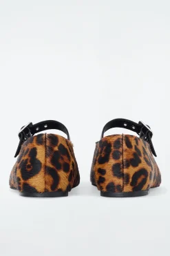 Damen COS Accessoires Aus Leder | Schuhe*BALLERINAS AUS PONYHAARLEDER MIT LEOPARDEN-PRINT