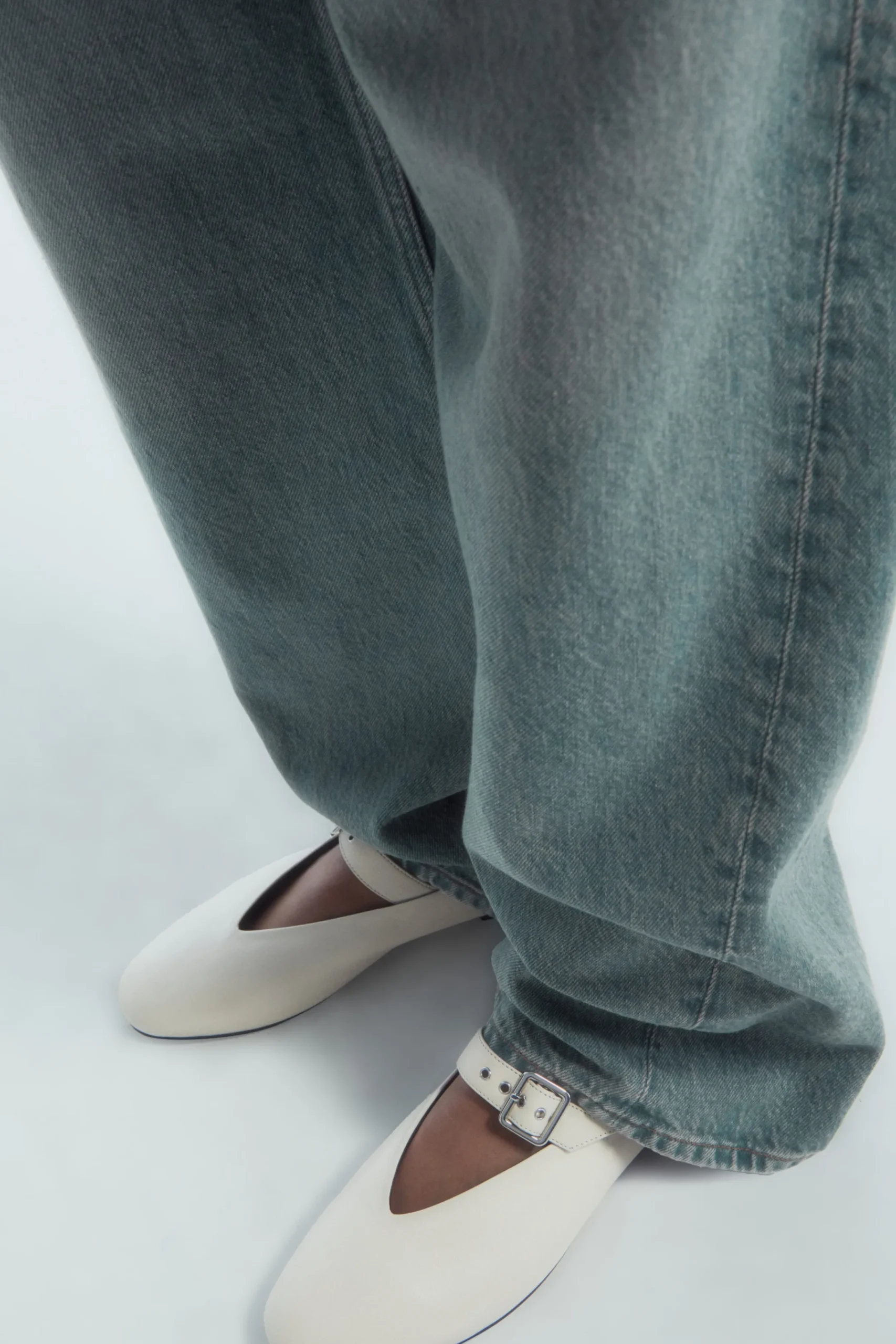 Damen COS Accessoires Aus Leder | Schuhe*BALLERINAS MIT SCHNALLE