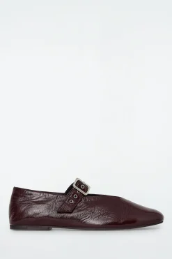 Damen COS Accessoires Aus Leder | Schuhe*BALLERINAS MIT SCHNALLE