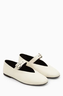 Damen COS Accessoires Aus Leder | Schuhe*BALLERINAS MIT SCHNALLE