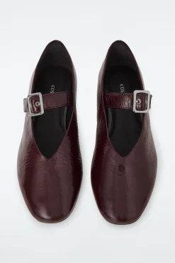 Damen COS Accessoires Aus Leder | Schuhe*BALLERINAS MIT SCHNALLE