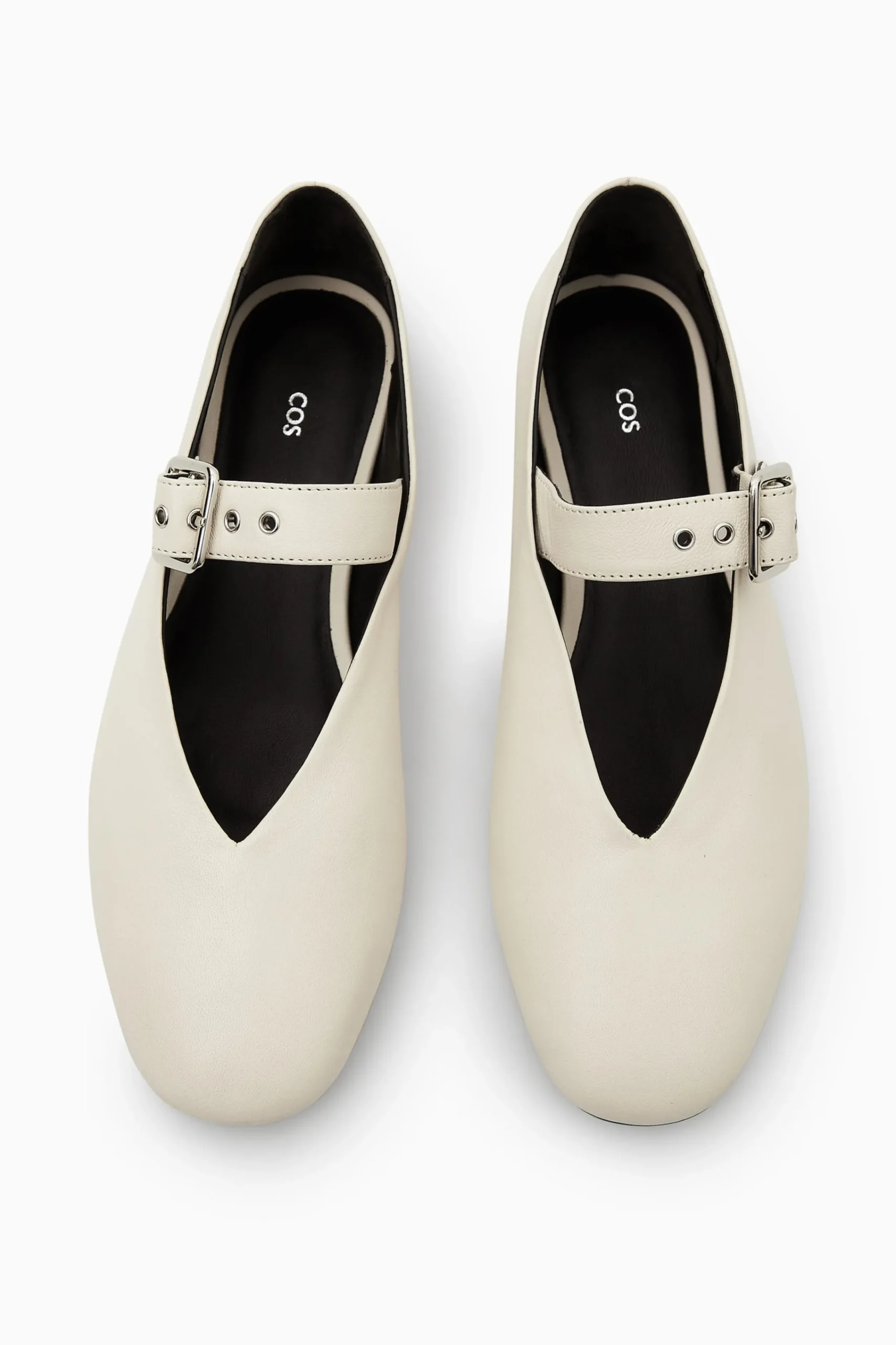 Damen COS Accessoires Aus Leder | Schuhe*BALLERINAS MIT SCHNALLE