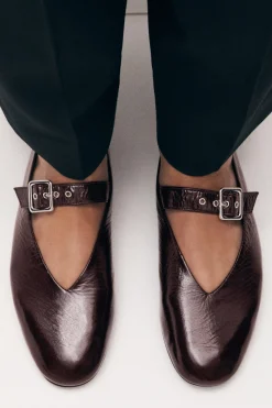 Damen COS Accessoires Aus Leder | Schuhe*BALLERINAS MIT SCHNALLE
