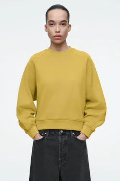Damen COS Oberteile*BAUMWOLLJERSEY-SWEATSHIRT MIT KOKONSILHOUETTE