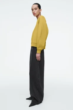 Damen COS Oberteile*BAUMWOLLJERSEY-SWEATSHIRT MIT KOKONSILHOUETTE