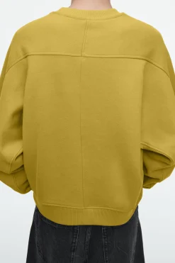Damen COS Oberteile*BAUMWOLLJERSEY-SWEATSHIRT MIT KOKONSILHOUETTE