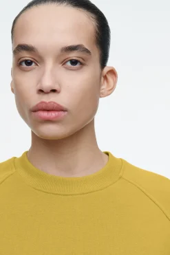 Damen COS Oberteile*BAUMWOLLJERSEY-SWEATSHIRT MIT KOKONSILHOUETTE