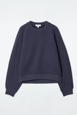 Damen COS Oberteile*BAUMWOLLJERSEY-SWEATSHIRT MIT KOKONSILHOUETTE
