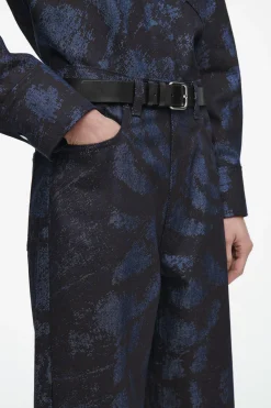 Damen COS Jeans | Hosen*BAY JACQUARD-JEANS MIT BARREL-BEIN