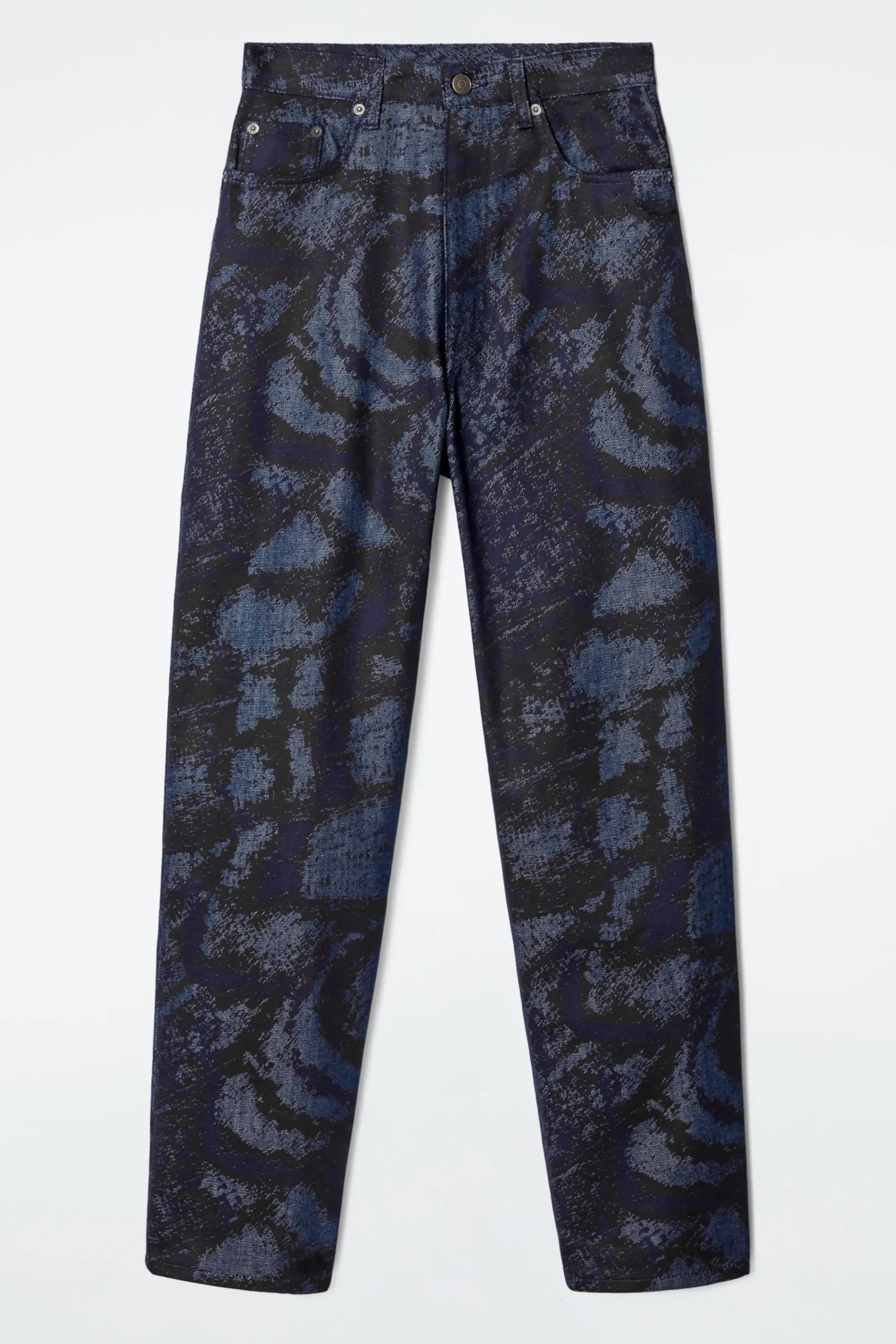 Damen COS Jeans | Hosen*BAY JACQUARD-JEANS MIT BARREL-BEIN