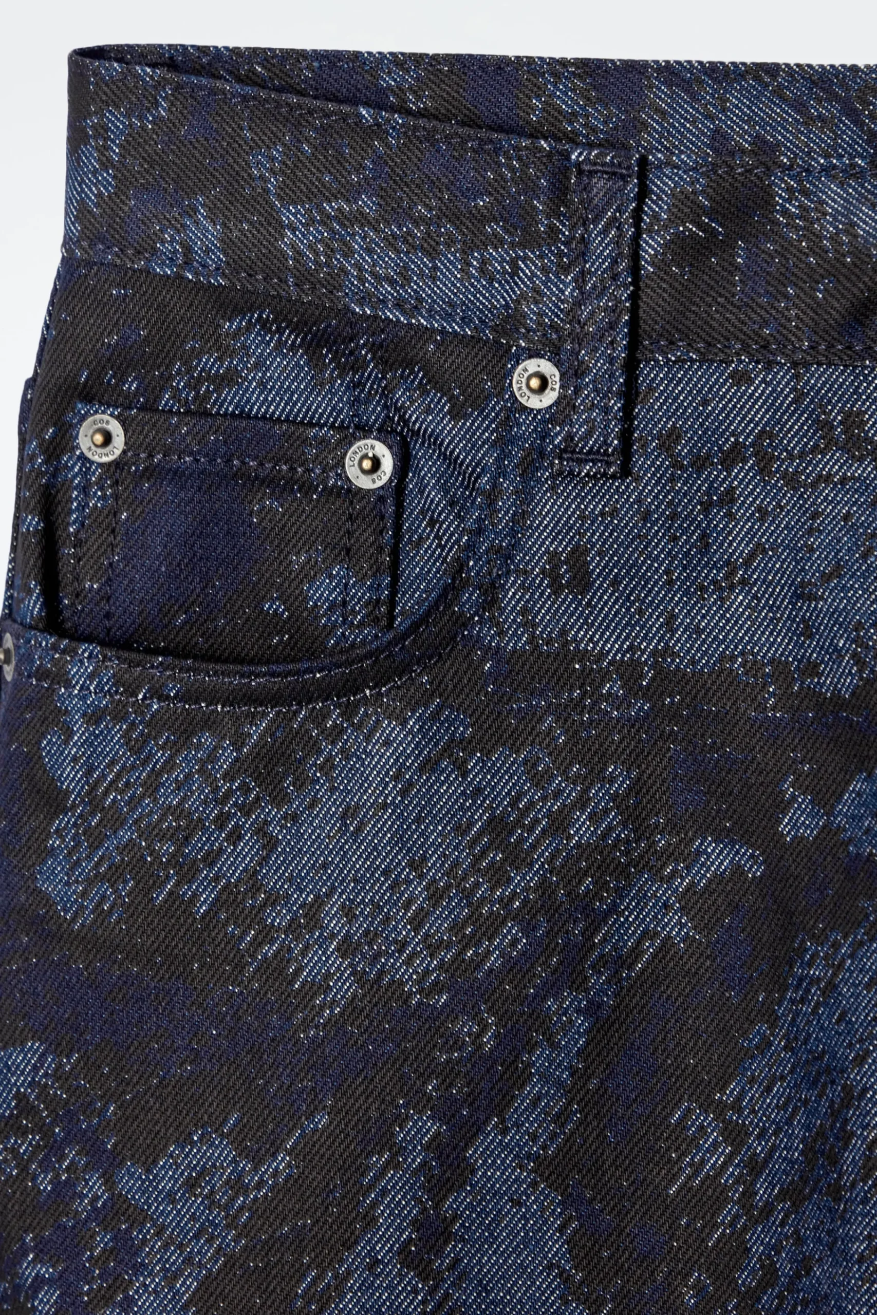 Damen COS Jeans | Hosen*BAY JACQUARD-JEANS MIT BARREL-BEIN
