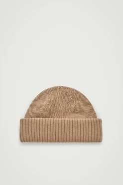 Herren COS Mützen, Schals & Handschuhe*BEANIE AUS STRUKTURIERTER WOLLE