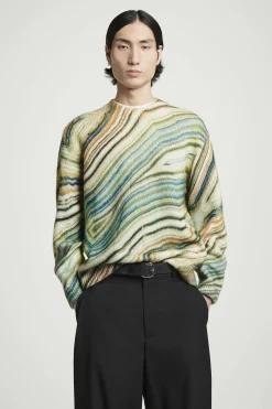 Herren COS Pullover | Strickmode*BEDRUCKTER PULLOVER AUS ALPAKA-MIX