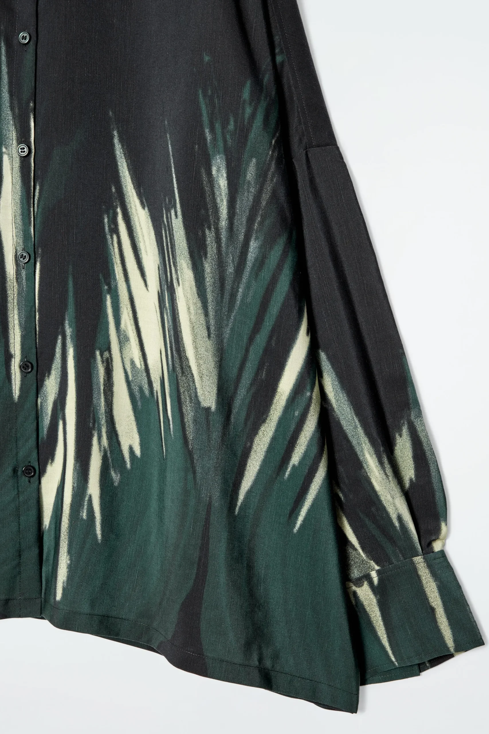 Damen COS Hemden & Blusen | Oberteile*BEDRUCKTES HEMD AUS LEINEN-MIX