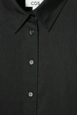 Damen COS Kleider*BEDRUCKTES HEMDKLEID MIT GÜRTEL