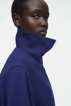 Damen COS Hemden & Blusen | Oberteile*BLUSE AUS WOLL-MIX MIT KURZEM REISSVERSCHLUSS