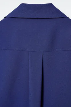 Damen COS Hemden & Blusen | Oberteile*BLUSE AUS WOLL-MIX MIT KURZEM REISSVERSCHLUSS