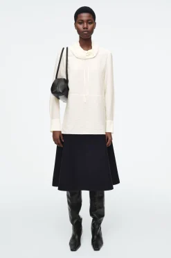 Damen COS Hemden & Blusen | Oberteile*BLUSE MIT STEHKRAGEN MIT KORDELZUG