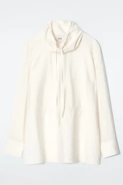 Damen COS Hemden & Blusen | Oberteile*BLUSE MIT STEHKRAGEN MIT KORDELZUG