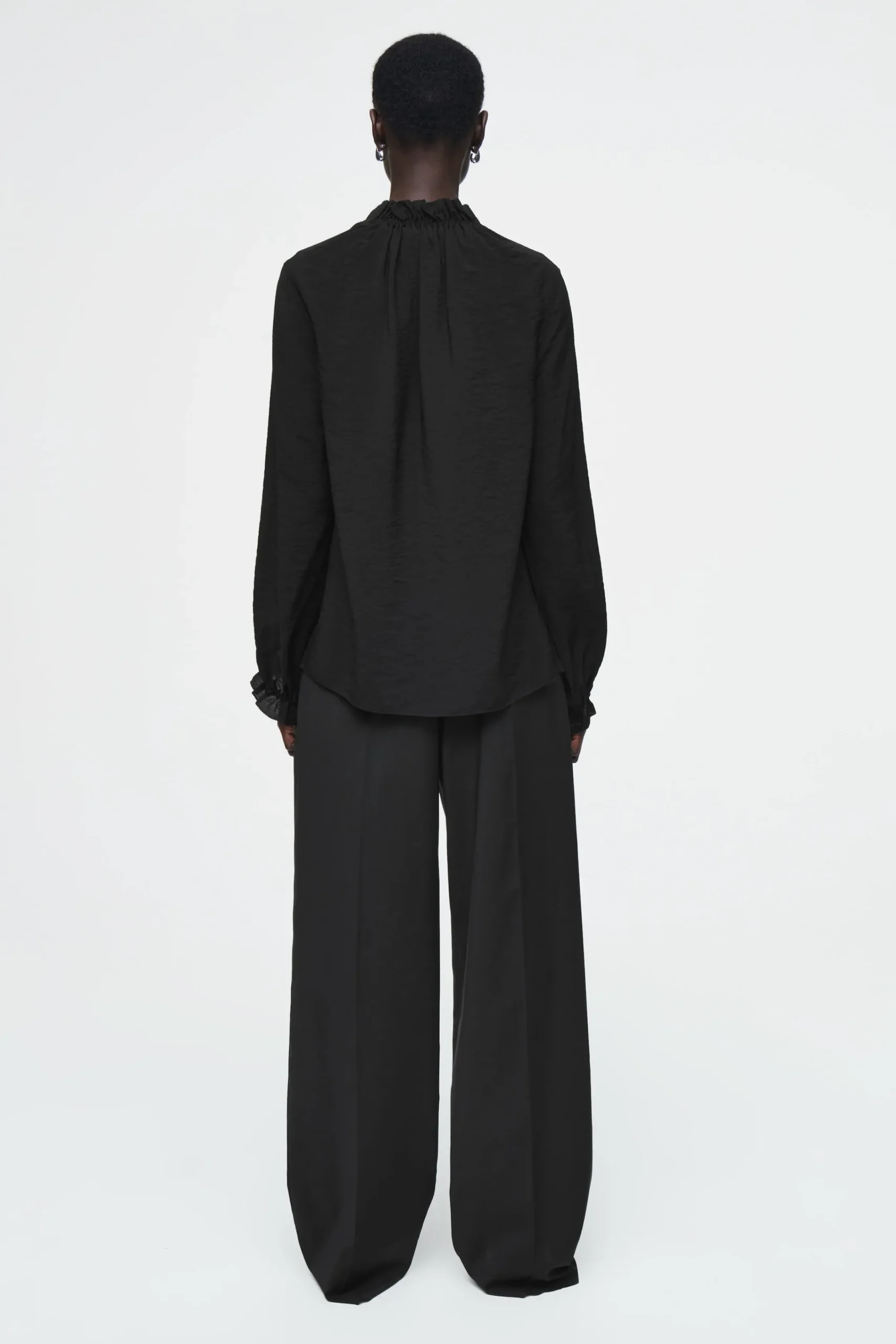 Damen COS Hemden & Blusen | Oberteile*BLUSE MIT STEHKRAGEN UND RAFFUNGEN