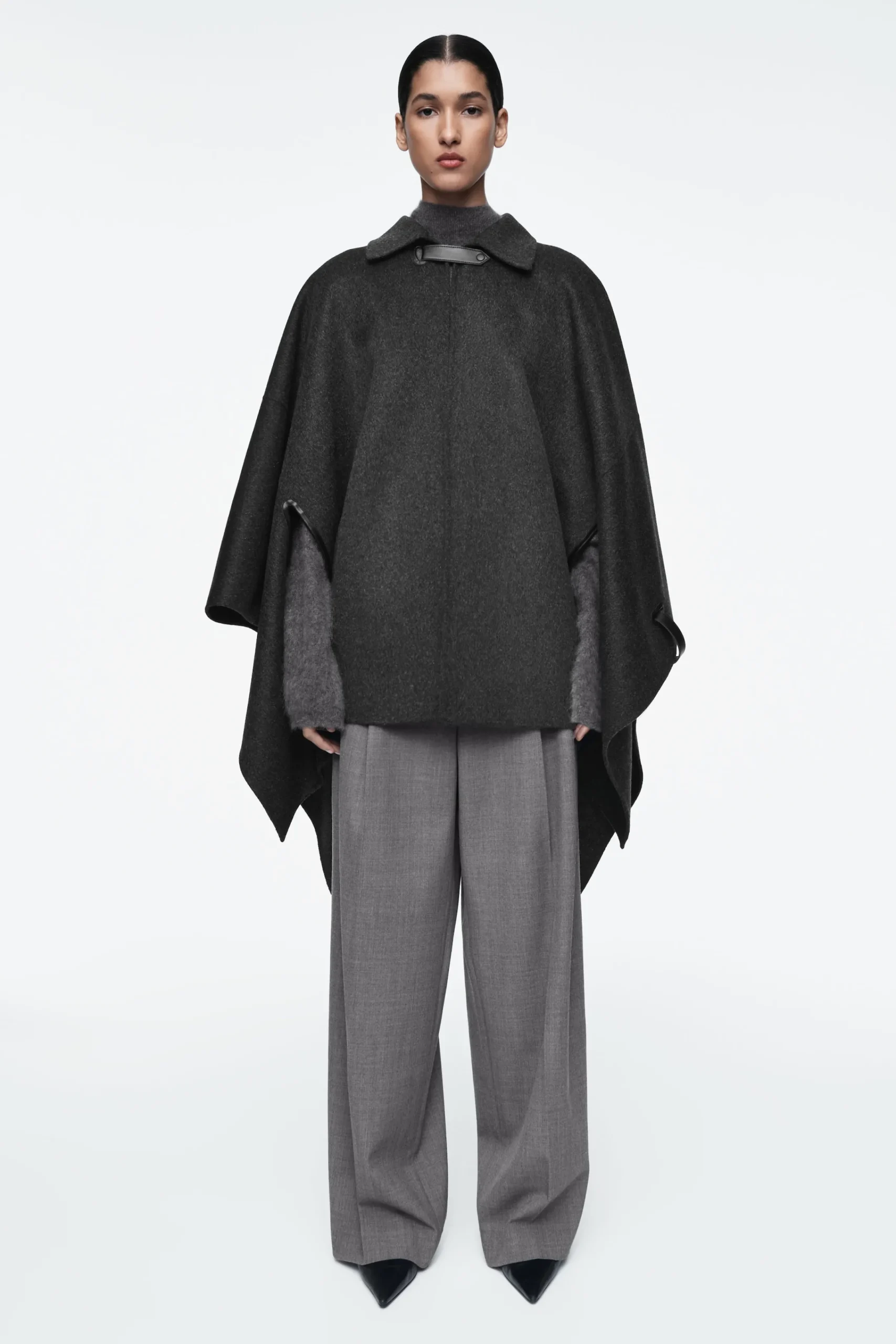 Damen COS Hybridmodelle | Mäntel & Jacken*CAPE AUS DOUBLEFACE-MERINOWOLLE