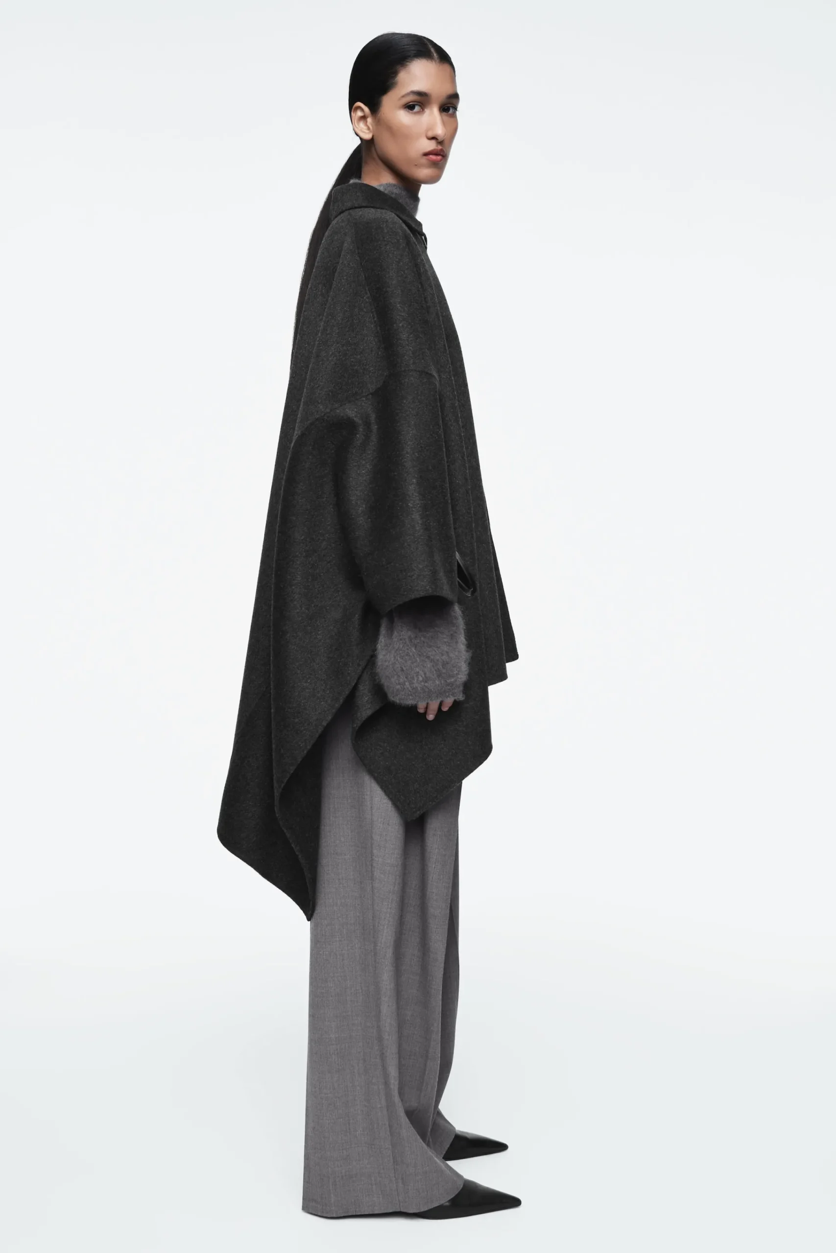 Damen COS Hybridmodelle | Mäntel & Jacken*CAPE AUS DOUBLEFACE-MERINOWOLLE