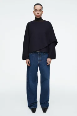Damen COS Hybridmodelle | Mäntel & Jacken*CAPE AUS WOLLE MIT SCHALDETAIL