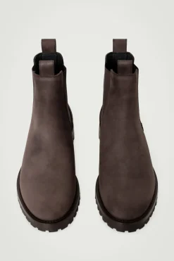 Herren COS Schuhe*CHELSEA-BOOTS AUS NUBUKLEDER