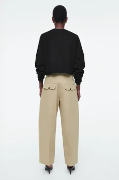Damen COS Hosen*CHINOHOSE AUS BAUMWOLL-TWILL