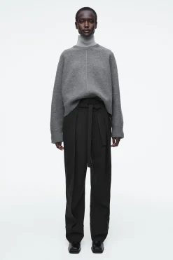 Damen COS Strickmode*COLOUR-BLOCK-WOLLPULLOVER IN LAGEN-OPTIK