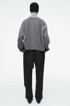 Damen COS Strickmode*COLOUR-BLOCK-WOLLPULLOVER IN LAGEN-OPTIK