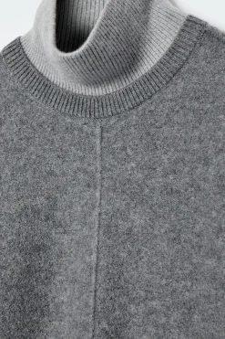Damen COS Strickmode*COLOUR-BLOCK-WOLLPULLOVER IN LAGEN-OPTIK