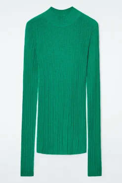 Damen COS Oberteile | Strickmode*DAS GERIPPTE OBERTEIL AUS MERINOWOLLE