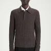 Herren COS Poloshirts | Pullover*DAS GESPRENKELTE POLOSHIRT AUS WOLLE