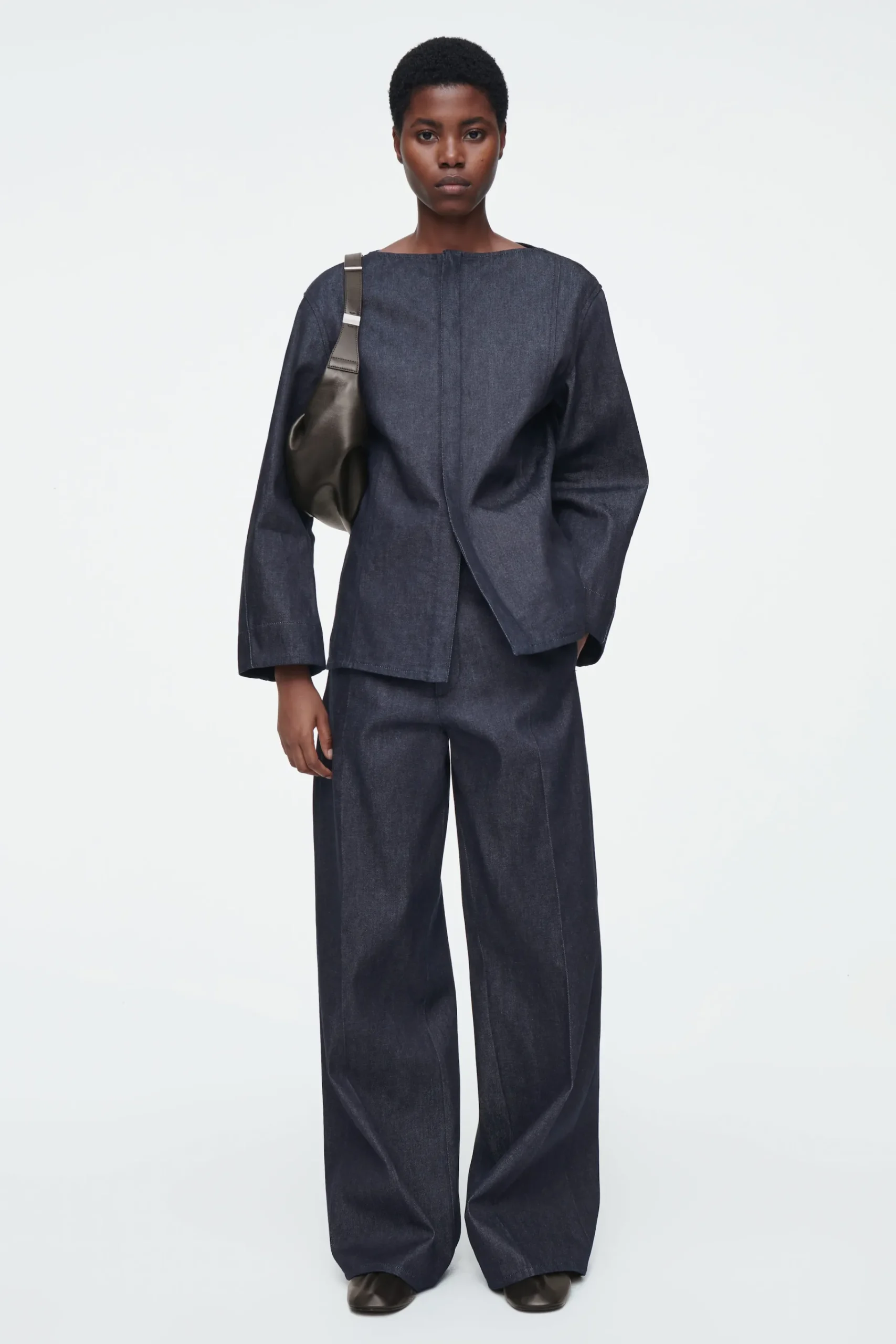 Damen COS Hemden & Blusen | Oberteile*DAS HEMD AUS RAW DENIM MIT GERADEM AUSSCHNITT