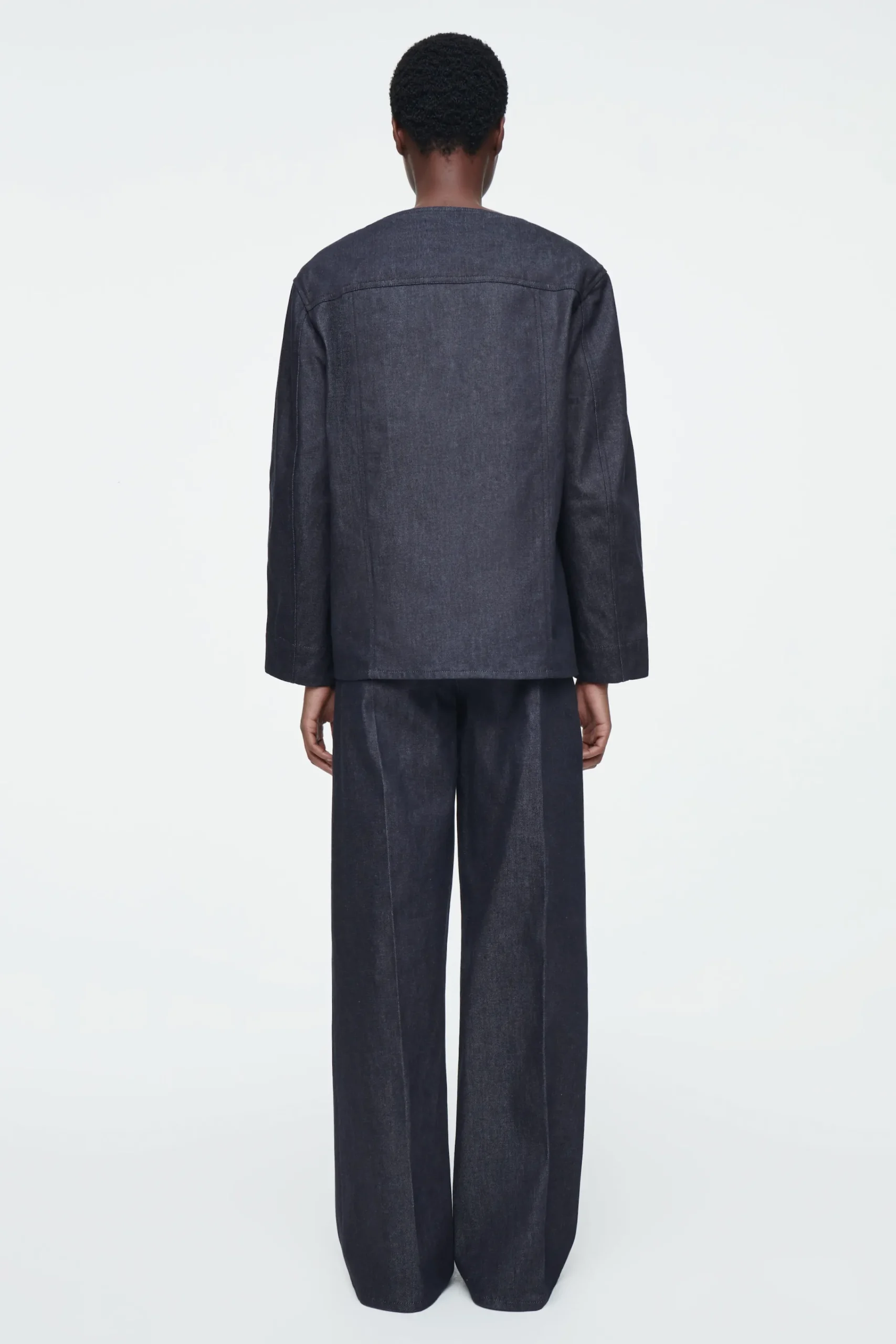 Damen COS Hemden & Blusen | Oberteile*DAS HEMD AUS RAW DENIM MIT GERADEM AUSSCHNITT