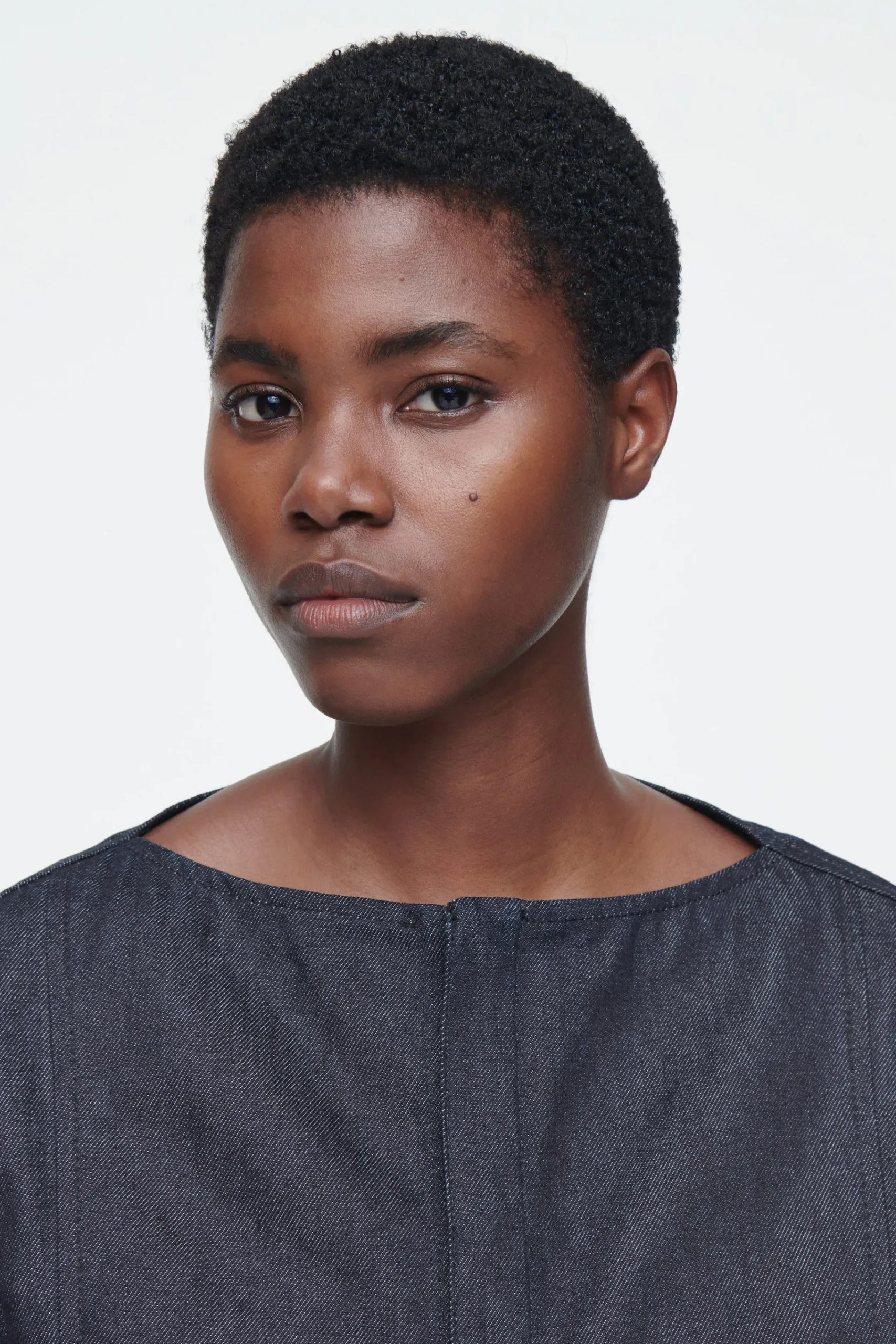 Damen COS Hemden & Blusen | Oberteile*DAS HEMD AUS RAW DENIM MIT GERADEM AUSSCHNITT