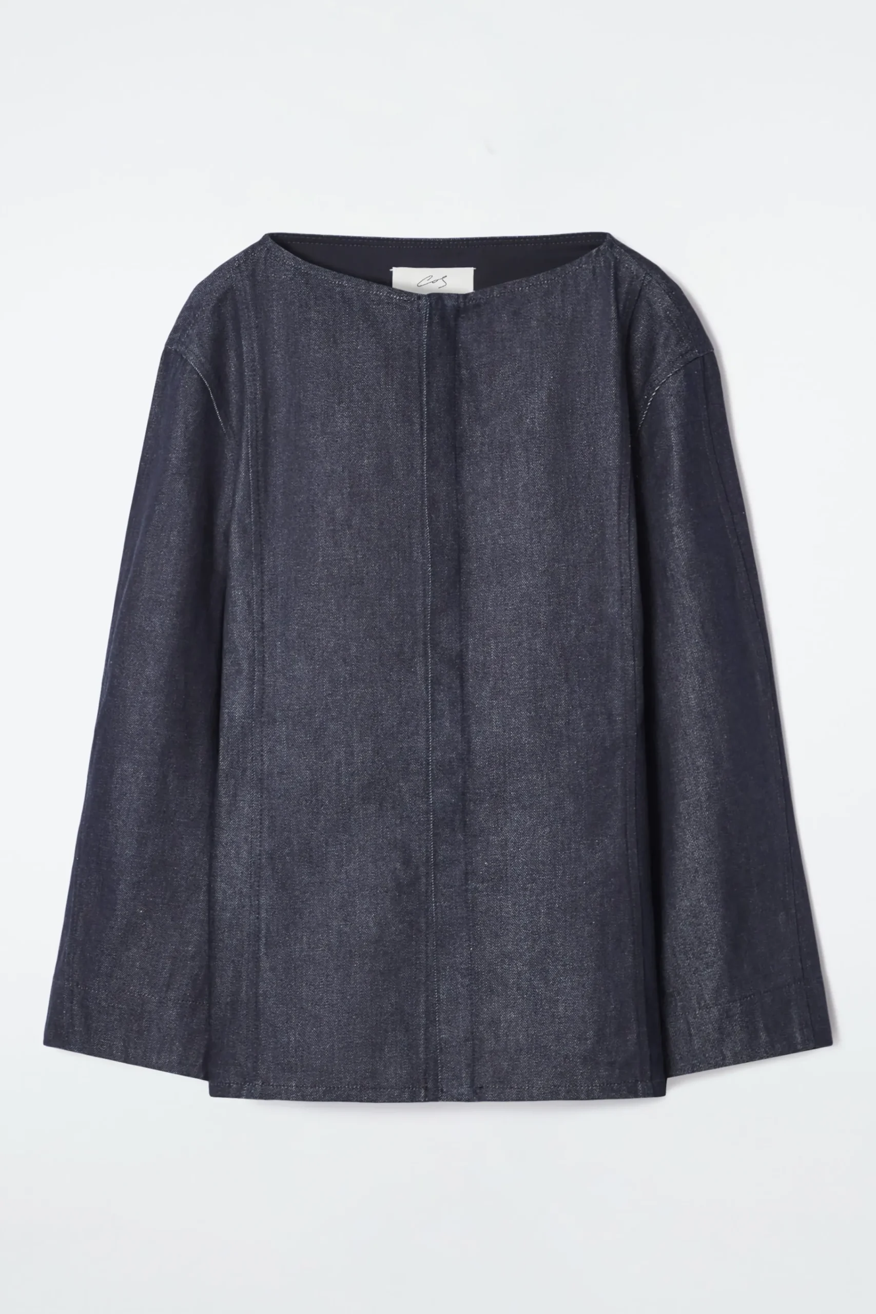 Damen COS Hemden & Blusen | Oberteile*DAS HEMD AUS RAW DENIM MIT GERADEM AUSSCHNITT