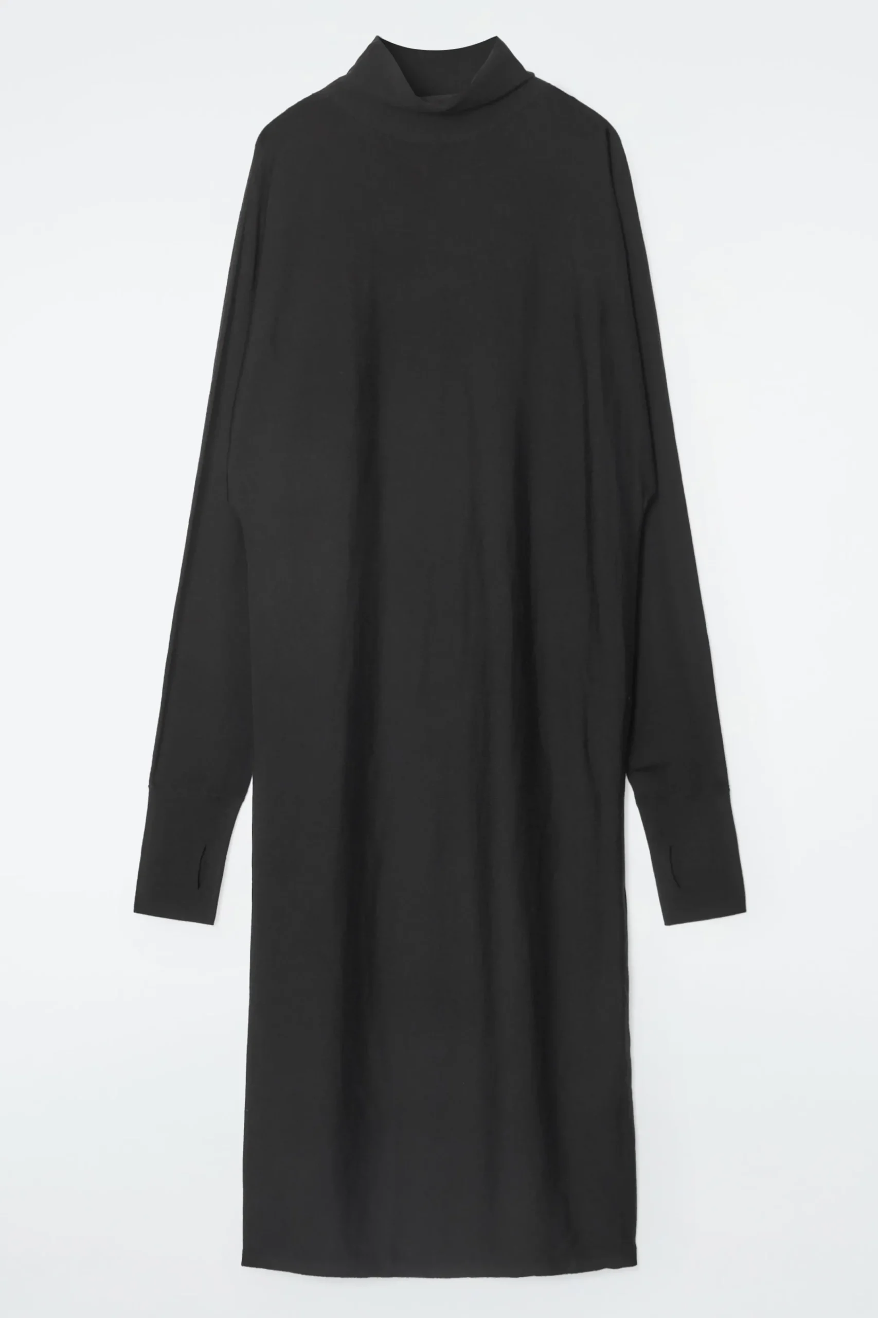 Damen COS Kleider | Strickmode*DAS KLEID AUS MERINOWOLLE MIT STEHKRAGEN