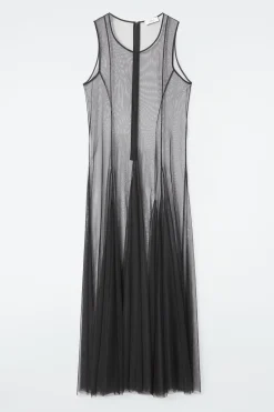 Damen COS Kleider*DAS MAXIKLEID AUS TÜLL