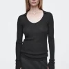 Damen COS Oberteile | Strickmode*DAS MERINOWOLLOBERTEIL MIT OFFENEM KRAGEN