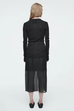 Damen COS Oberteile | Strickmode*DAS MERINOWOLLOBERTEIL MIT OFFENEM KRAGEN