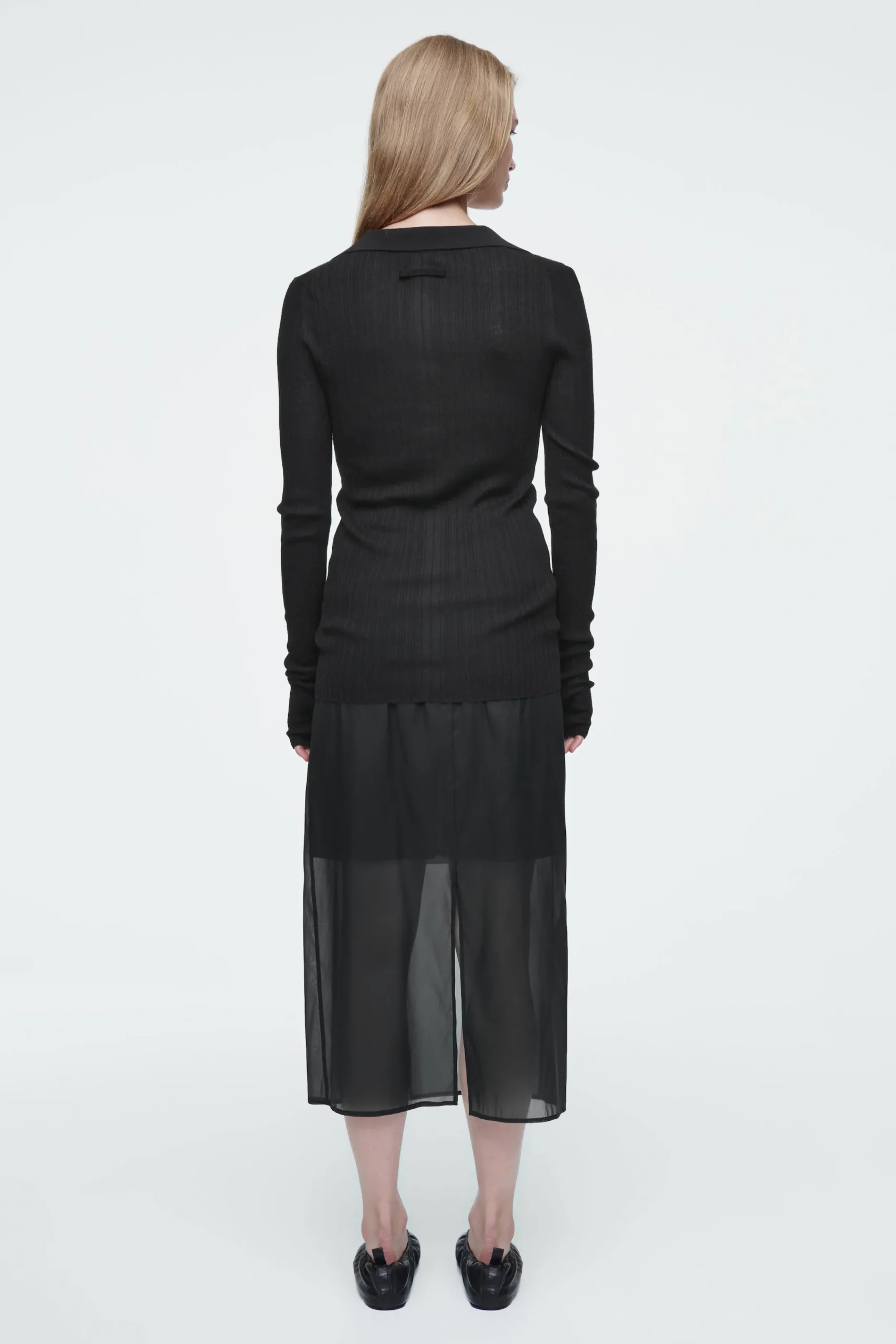 Damen COS Oberteile | Strickmode*DAS MERINOWOLLOBERTEIL MIT OFFENEM KRAGEN