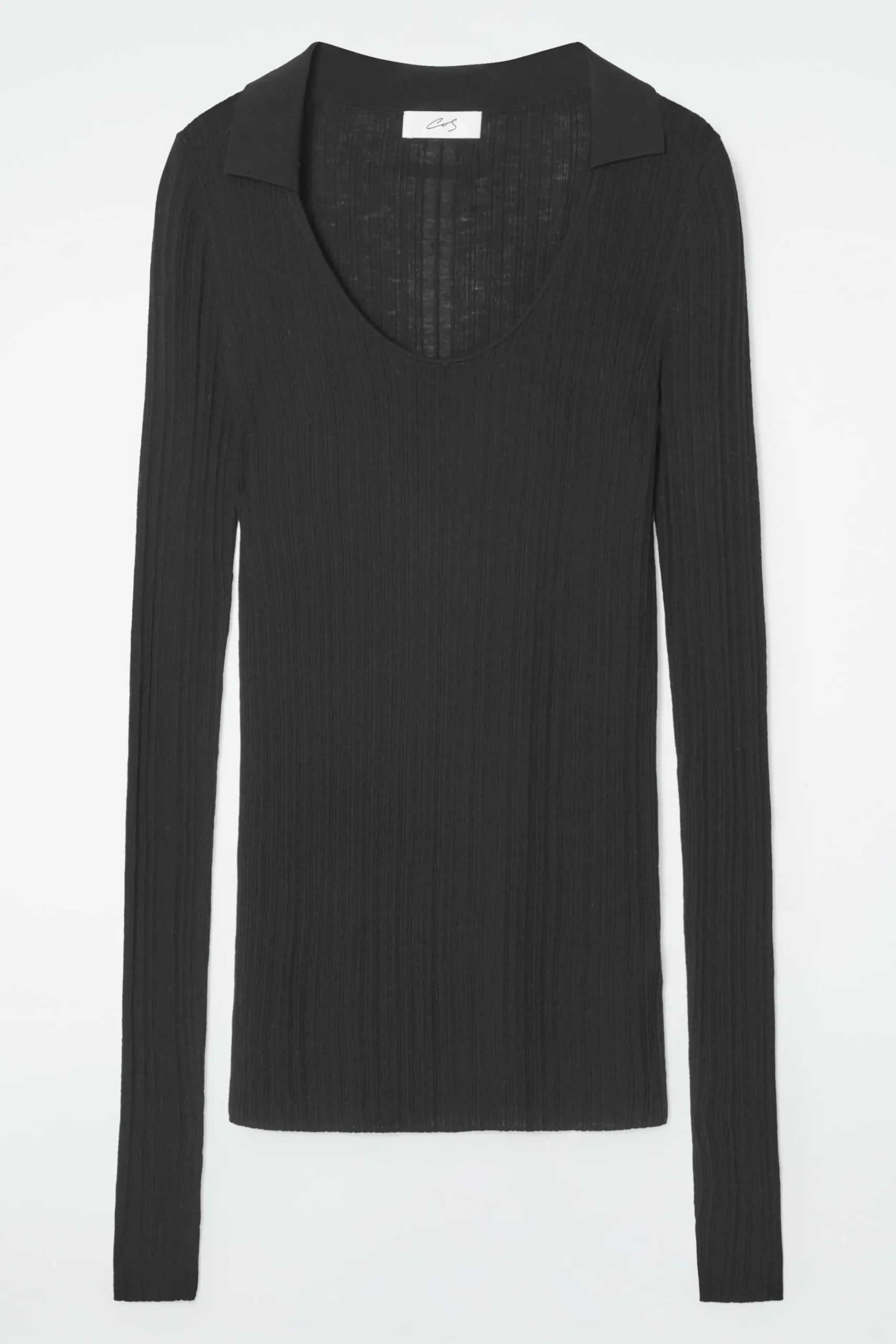 Damen COS Oberteile | Strickmode*DAS MERINOWOLLOBERTEIL MIT OFFENEM KRAGEN